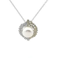 Halskette Dame in Silber Perla BROC.B 957 GC